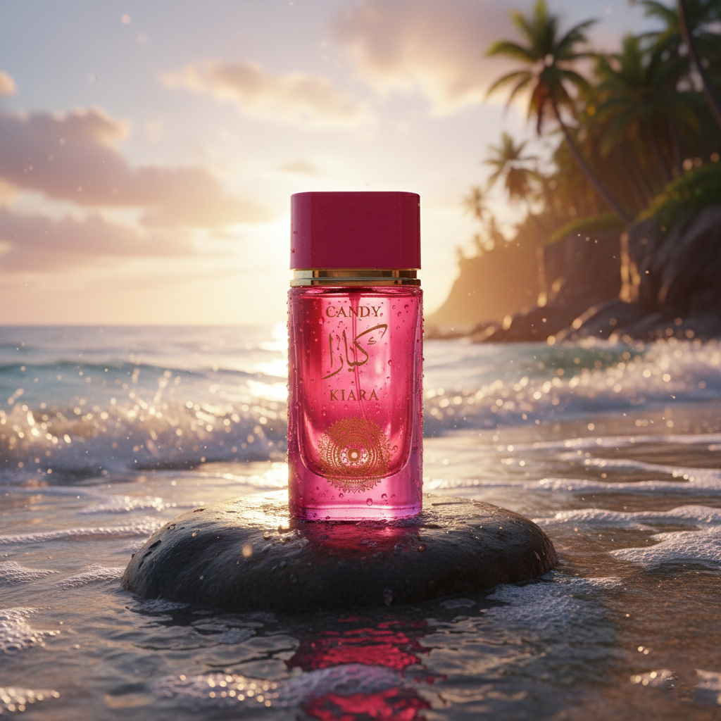 Kiara Candy Eau de Parfum – 3.4 oz – Sweet Vanilla, Caramel, Berries & Creamy Gourmand Notes