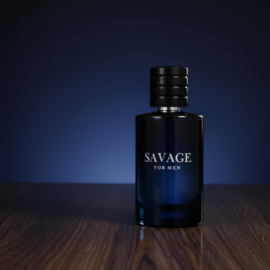 Savage Eau de Parfum – Crisp Citrus, Spicy Pepper & Warm Amberwood | Long-Lasting Cologne for Men 100ml