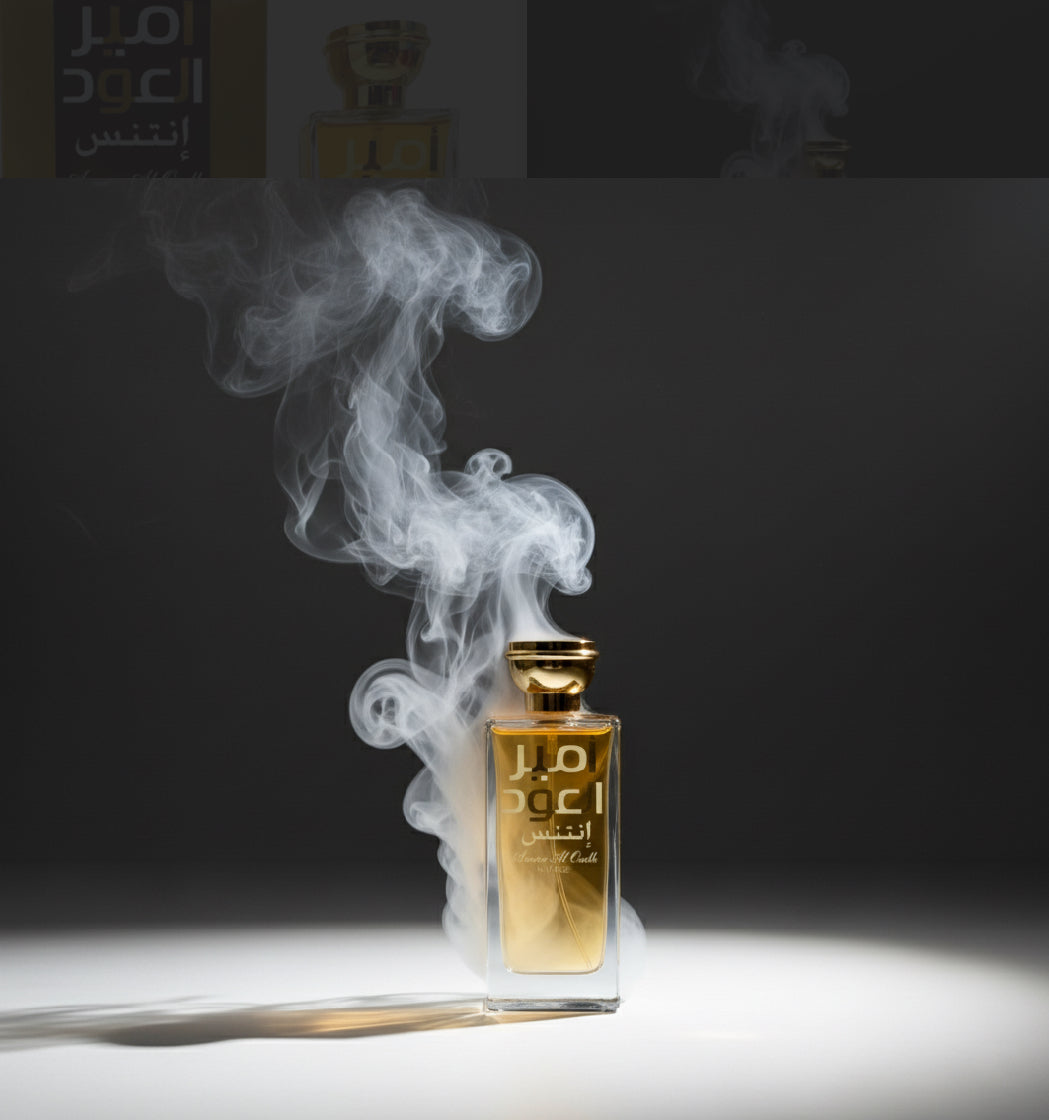 Ameer Al Oudh Intense Eau de Parfum – Rich Oud, Amber & Vanilla | Deep Luxurious Scent (100ml)