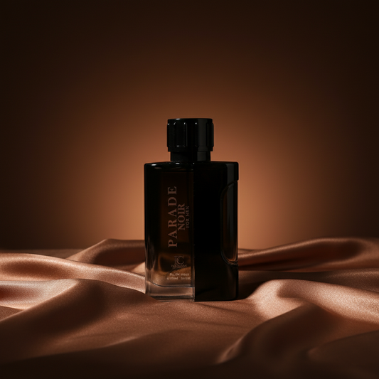 Parade Noir for Men Eau de Parfum – Warm Amber, Tonka & Musk | Bold Seductive Scent (100ml)