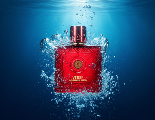 Verse Adonis Red Eau De Parfum 3.4oz – Fresh, Aromatic Blend with Citrus & Floral Notes