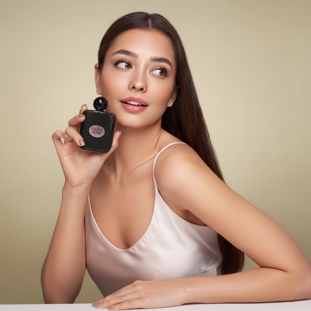 Lolita Noir – Eau de Parfum 3.4 fl oz – Coffee, Vanilla, Jasmine & Warm Musk – Long-Lasting Nighttime Fragrance