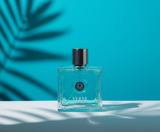 Verse Pour Homme Eau de Parfum – Fresh Citrus & Aquatic Notes | Clean Masculine Scent (100ml)