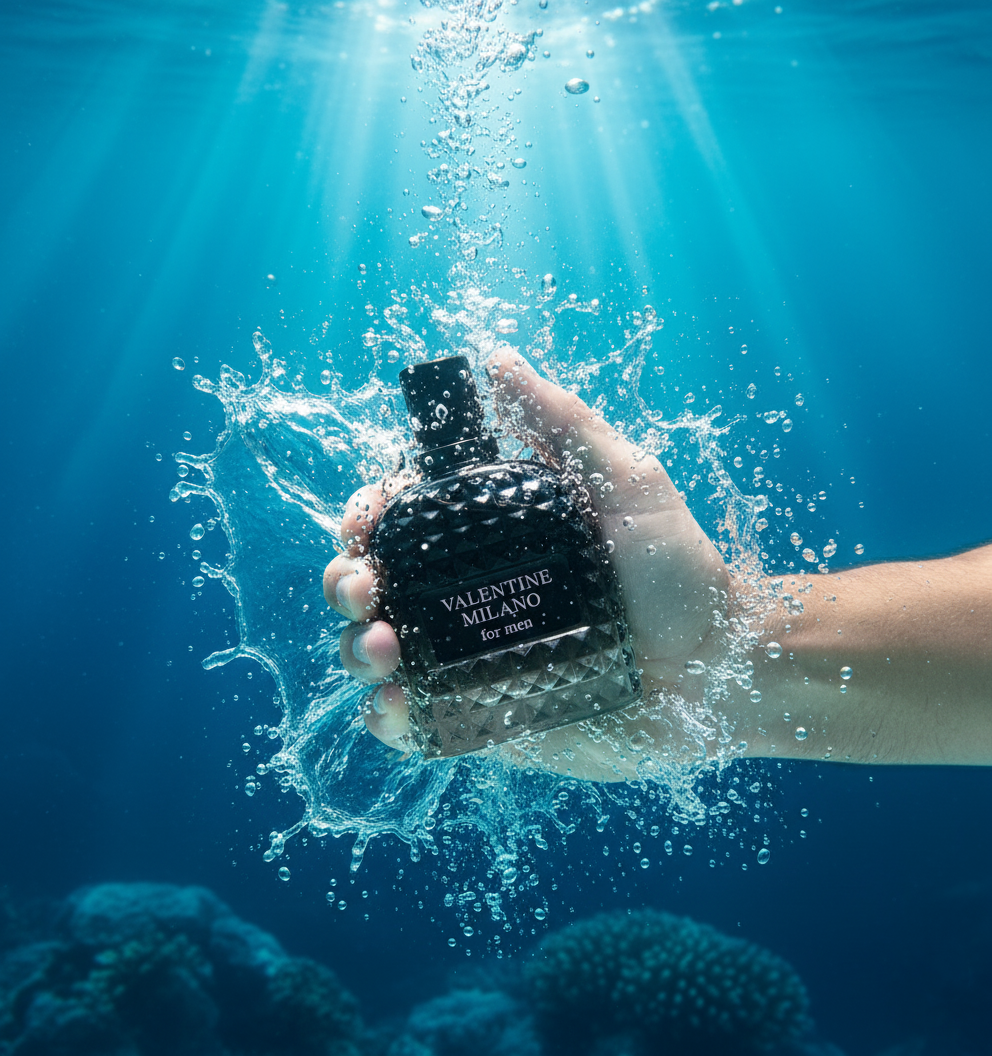 Valentine Milano Eau de Parfum – Spicy Vanilla & Woody Amber Blend | Sophisticated Men’s Fragrance