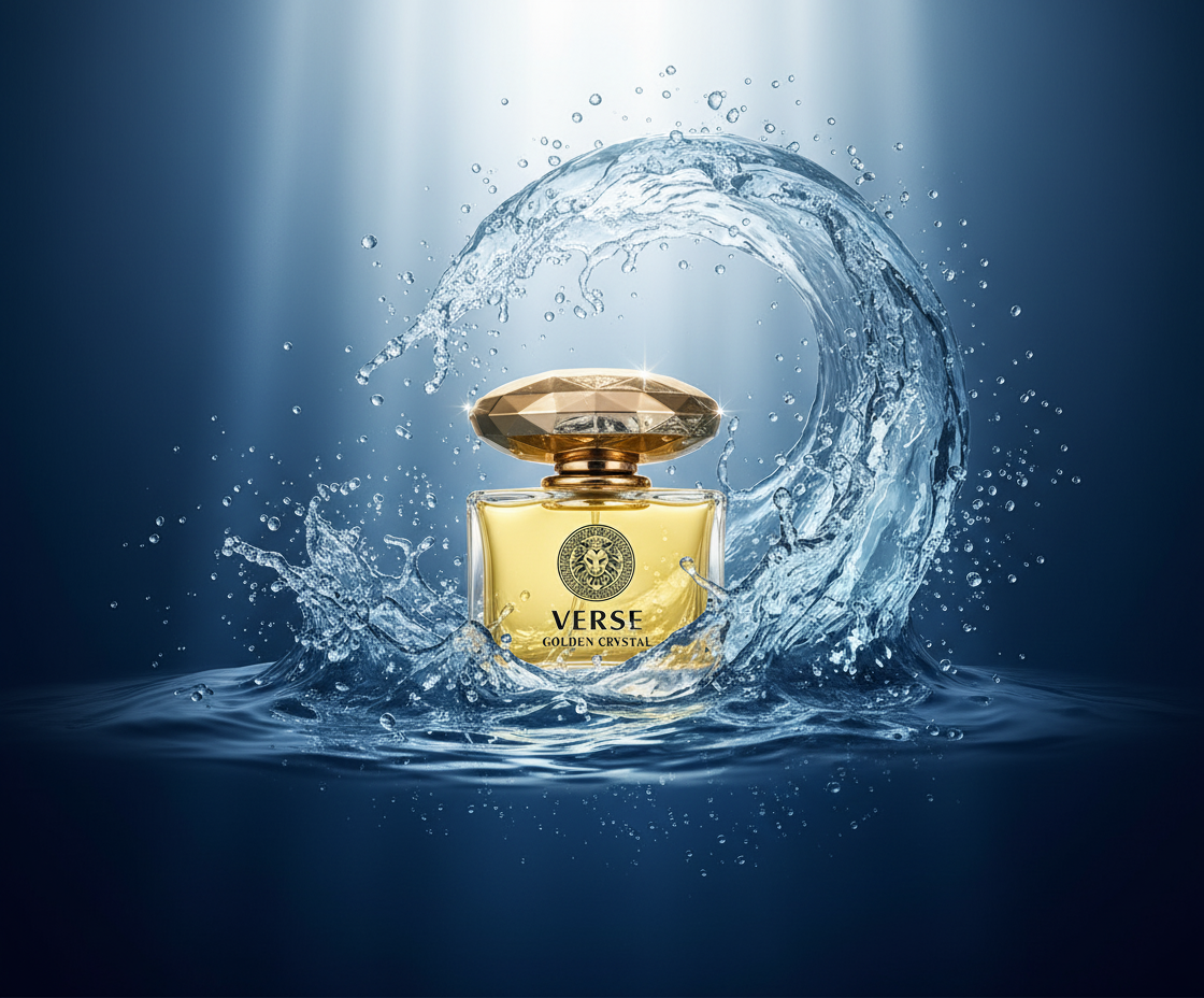 Verse Dark Crystal for Women – Eau de Parfum 3.4 fl oz – Creamy Coconut, White Florals & Warm Amber Musk