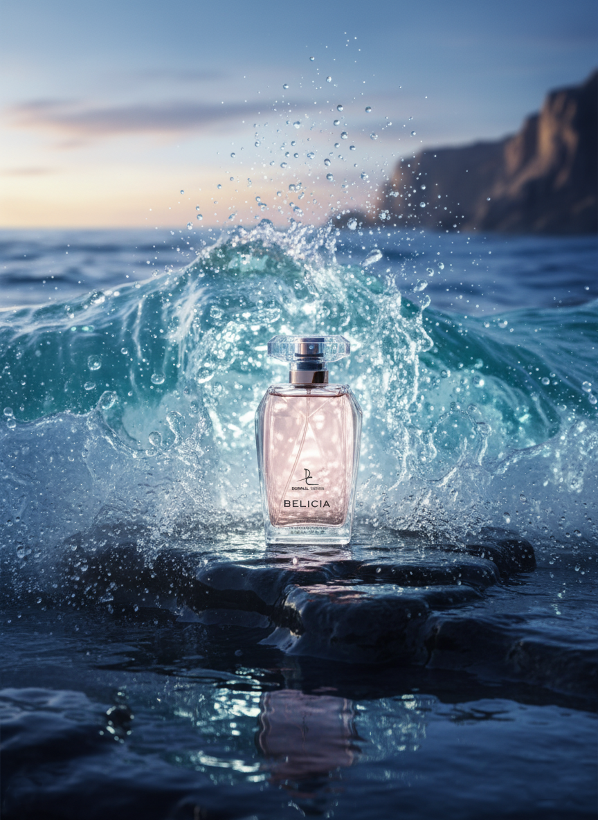 Belicia for Women – Eau de Parfum 3.4 fl oz – Sweet Iris, Warm Vanilla & Gourmand Praline – Long-Lasting Women’s Fragrance