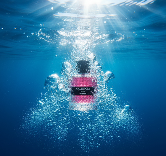 Valencia UOMO Intense for Men Eau de Parfum — Fragrance With Elegant Vanilla Bourbon, and Smoked Vétiver Notes — 100ml bottle