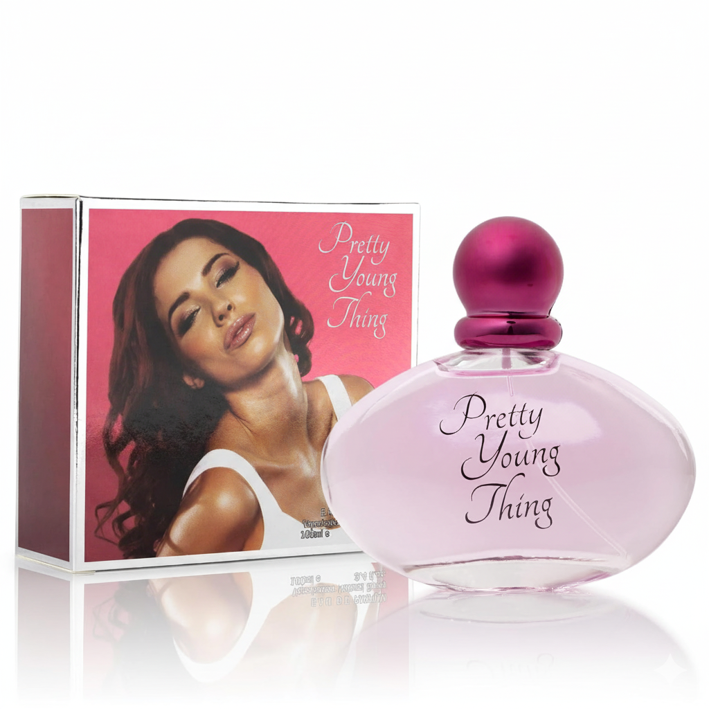 Pretty Young Thing Eau de Parfum for Women – 3.4 oz – Fruity Floral Blend with Soft Musk & Warm Amber