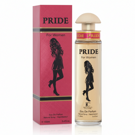 Pride for Women – Eau de Parfum 3.4 fl oz – Warm Caramel, Soft Musk & Creamy Vanilla Gourmand Scent