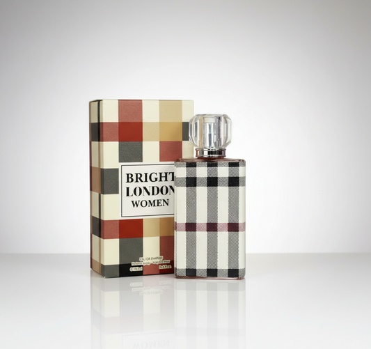 Bright London Women’s Eau de Parfum 3.4 fl oz – Fresh Florals with Honeysuckle, Jasmine, Rose & Soft Musk