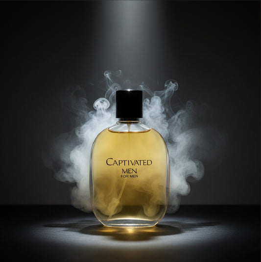 Captivated for Men Eau de Parfum – Warm Amber, Spice & Vanilla | Bold Timeless Scent (100ml)