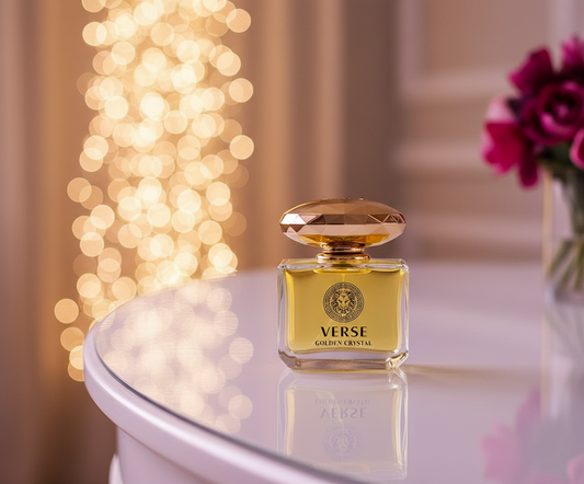 Verse Dark Crystal for Women – Eau de Parfum 3.4 fl oz – Creamy Coconut, White Florals & Warm Amber Musk