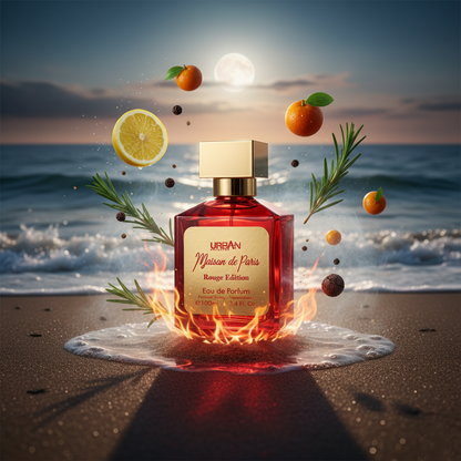 Maison de Paris Rouge EDP 3.4oz Saffron Jasmine Amberwood