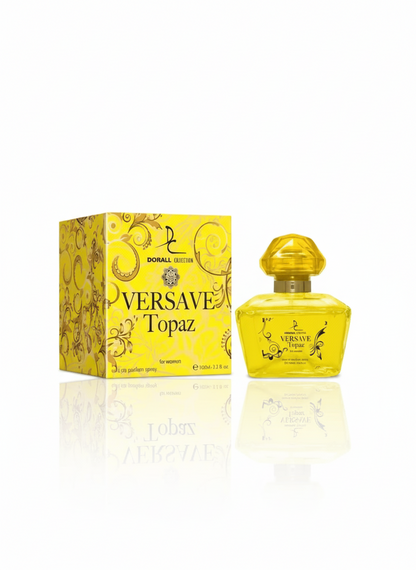 Versave Topaz EDP for Women 3.4oz Citrus Floral Amber Musk