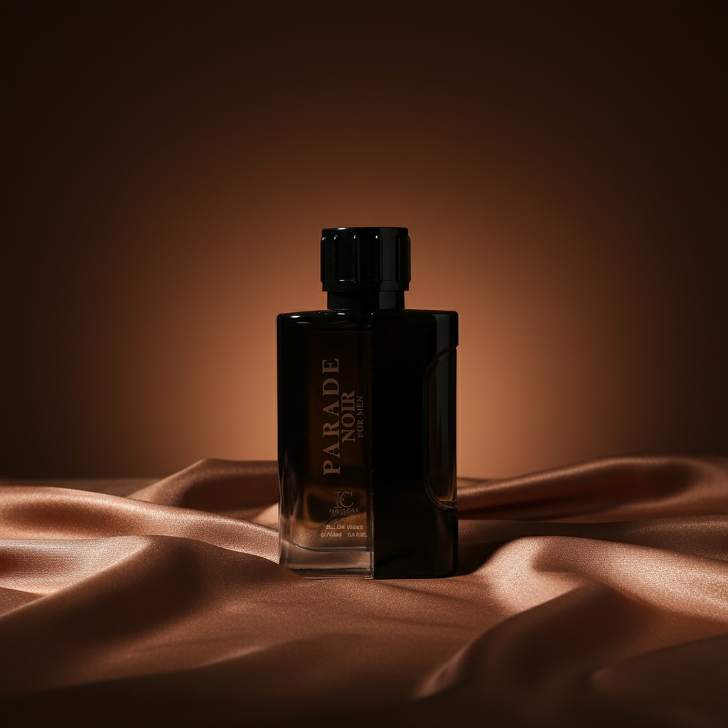 Parade Noir for Men Eau de Parfum – Warm Amber, Tonka & Musk | Bold Seductive Scent (100ml)