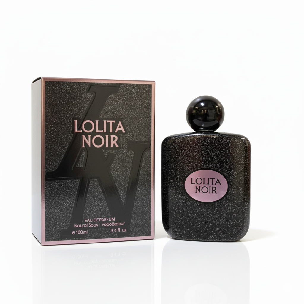 Lolita Noir – Eau de Parfum 3.4 fl oz – Coffee, Vanilla, Jasmine & Warm Musk – Long-Lasting Nighttime Fragrance