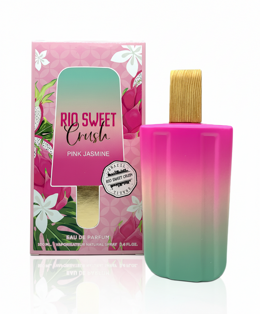 Rio Sweet Crush Pink Jasmine – Fragrance 3.4 fl oz – Sweet Vanilla, Jasmine, Pistachio & Warm Amber