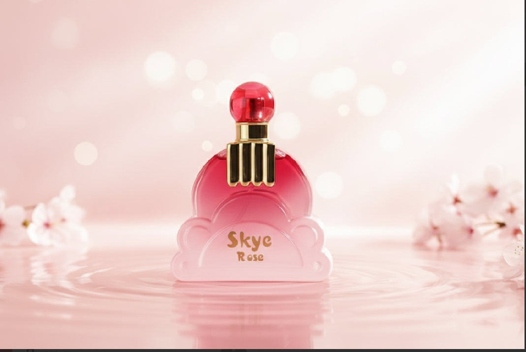 Skye Rose Eau de Parfum for Women – 3.4 fl oz – Sweet Fruity Notes of Berries, Vanilla, Coconut, and Amber for Confident Elegance