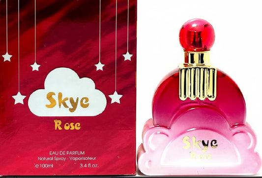 Skye Rose Eau de Parfum for Women – 3.4 fl oz – Sweet Fruity Notes of Berries, Vanilla, Coconut, and Amber for Confident Elegance