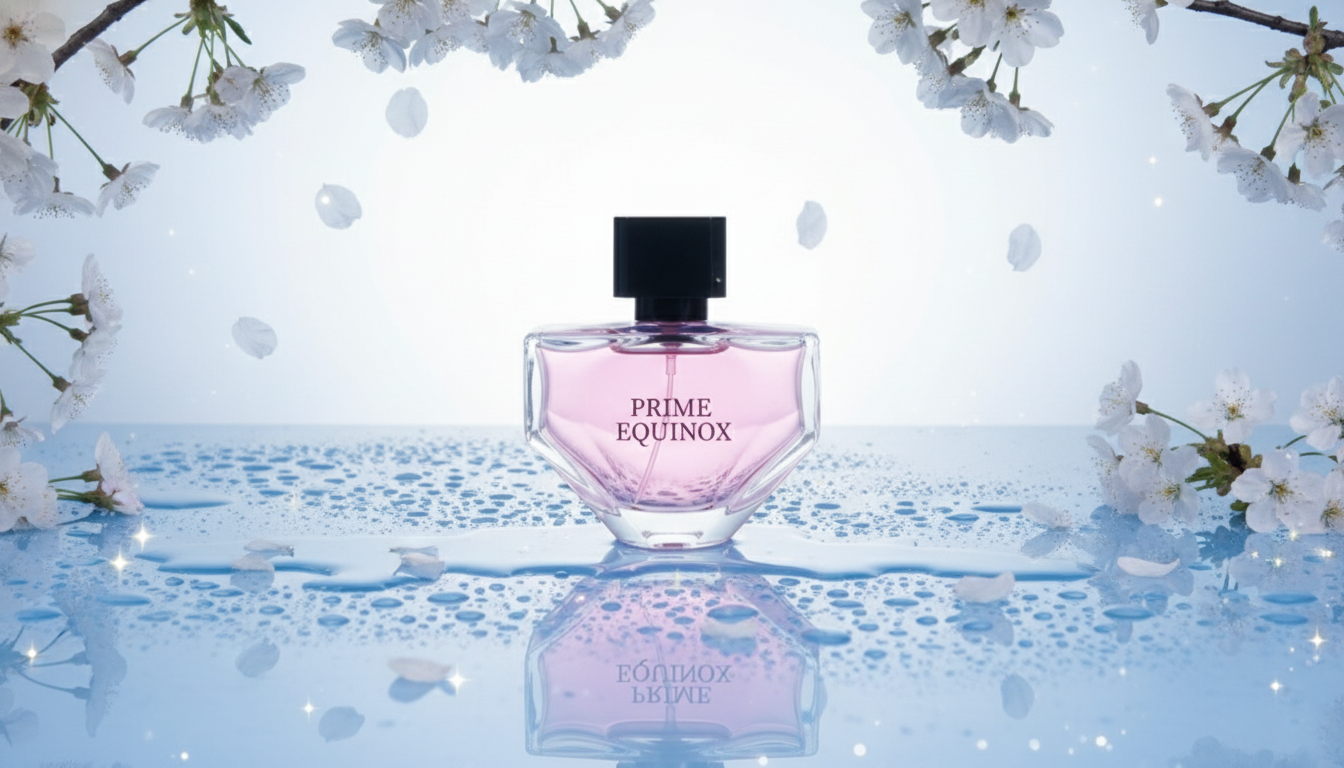 Prime Equinox for Women – Eau de Parfum 3.4 fl oz – Bright Pear, White Florals & Warm Amber Vanilla – Long-Lasting Women’s Fragrance