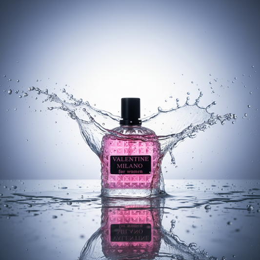 Valentine Milano – Eau de Parfum 3.4 fl oz – Radiant Jasmine, Sweet Vanilla & Fruity Blackcurrant – Long-Lasting Women’s Fragrance
