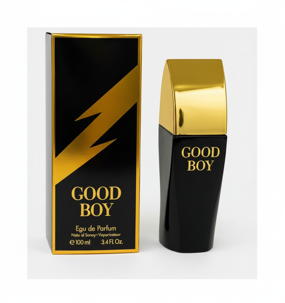 Good Boy Eau de Parfum – Tonka Bean, Amber & Bergamot | Long-Lasting Masculine Fragrance 100ml