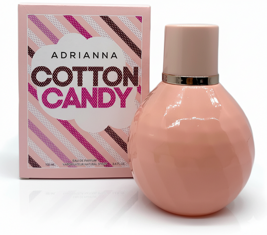 Adrianna Cotton Candy – Eau de Parfum 3.4 fl oz – Sweet Vanilla, Berries, Spun Sugar & Marshmallow Scent