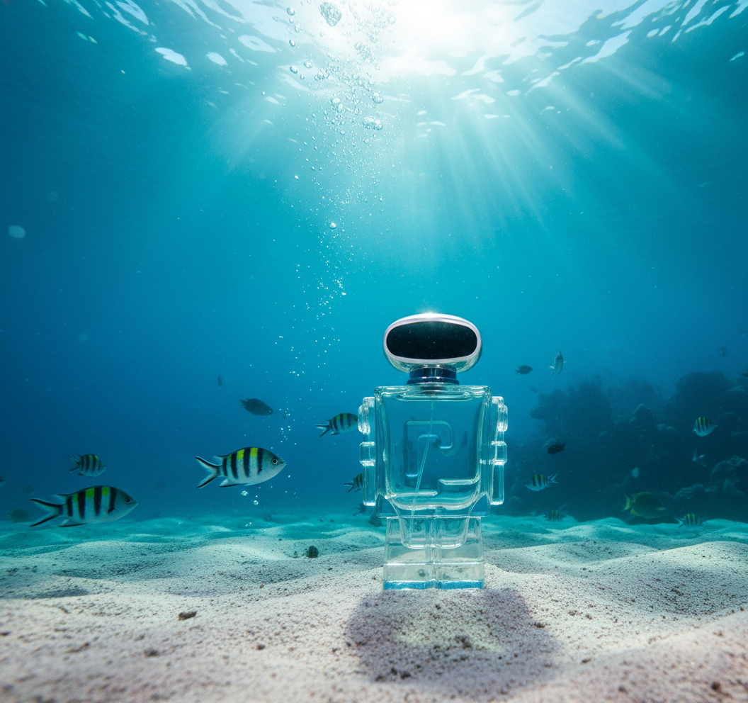 Robot for Men Eau de Parfum – Fresh Lemon, Vanilla & Woody Amber | Futuristic Masculine Scent (100ml)