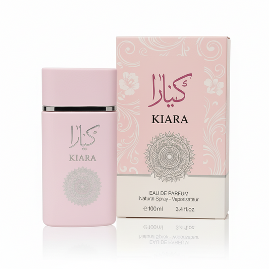Kiara Pink – Eau de Parfum 3.4 fl oz – Creamy Vanilla, Marshmallow, Rose & Juicy Red Fruits