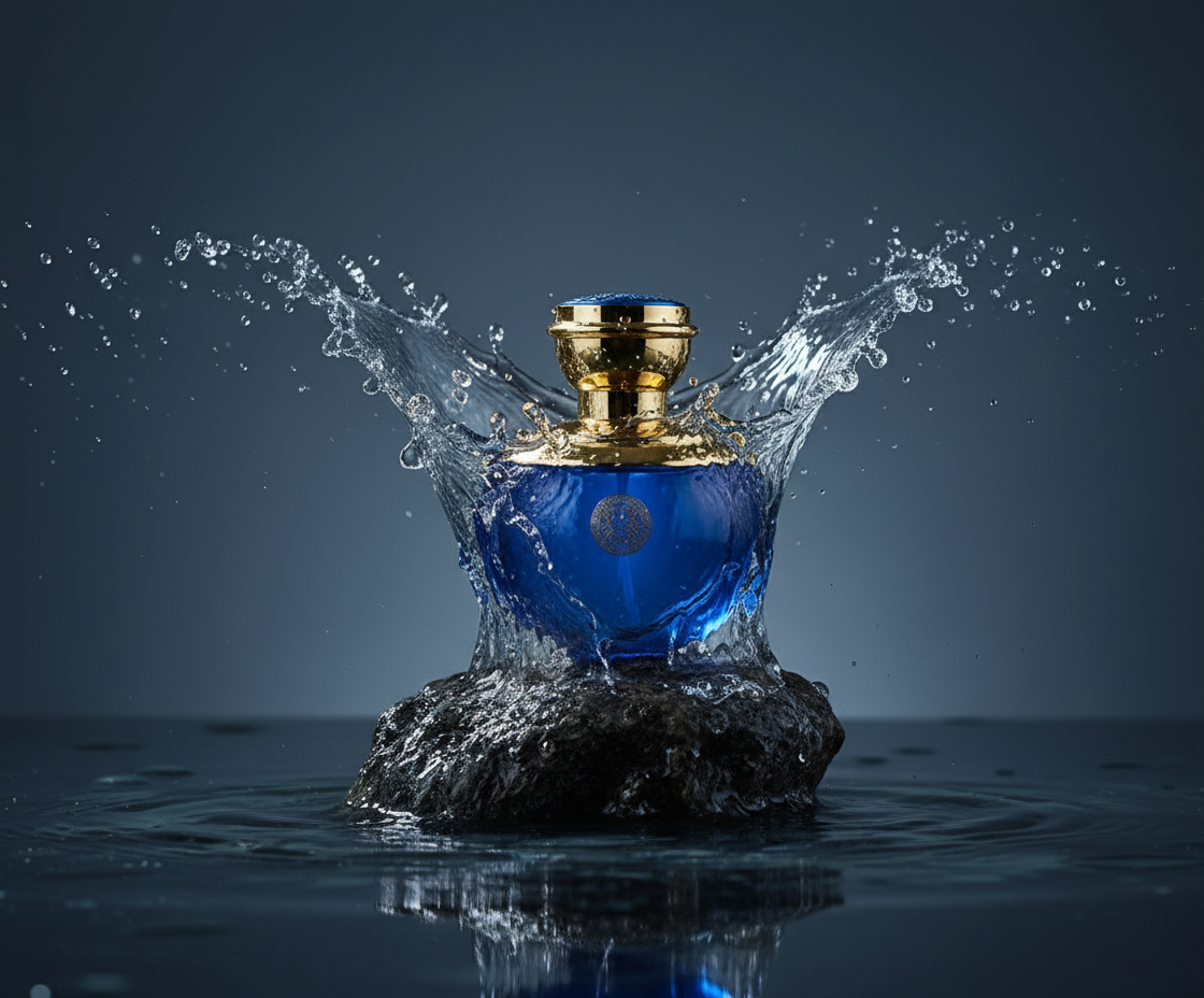 Verse Deep Blue for Women — Eau de Parfum 3.4 fl oz (100ml), Floral, Fruity Fragrance with Top Notes of Apple, Black Current, Musk, and Patchouli