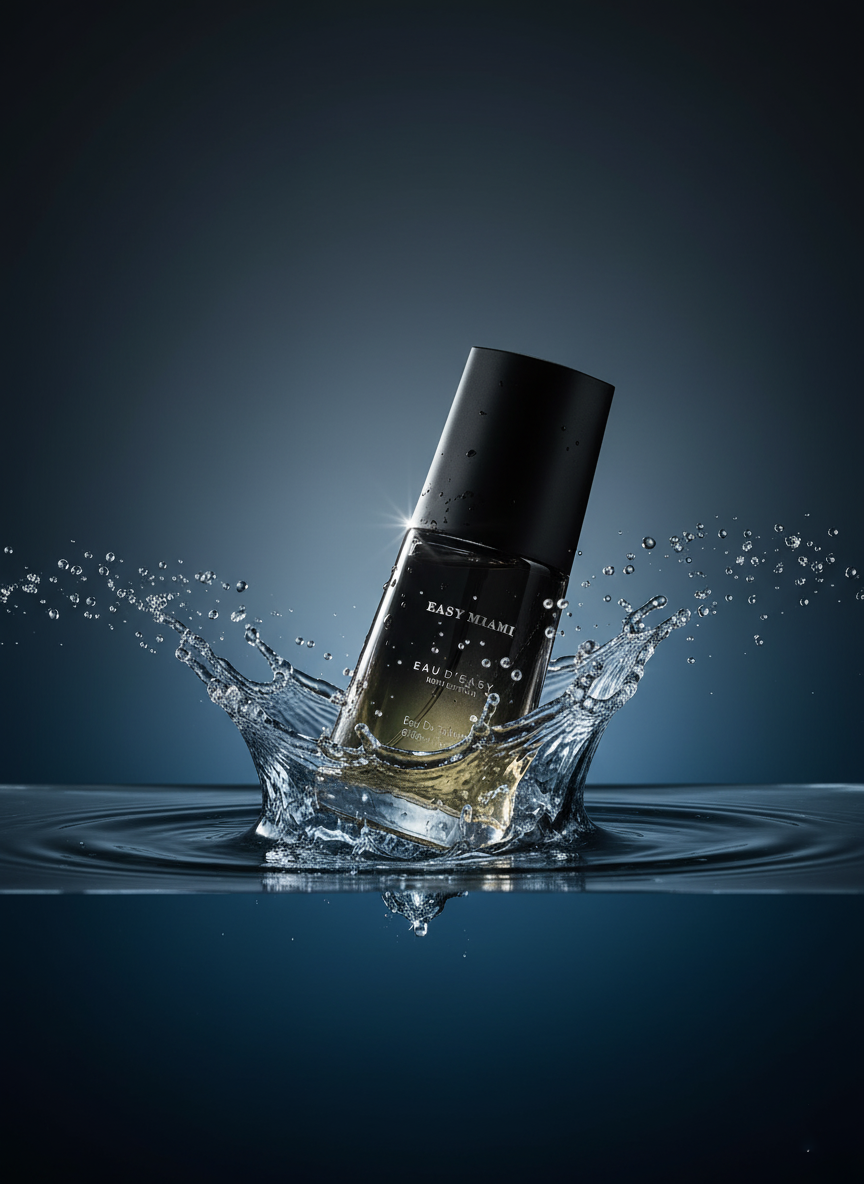 Easy Miami Eau D’Easy – Fresh, Warm, and Woody Cologne | Vibrant Men’s Scent (100 ml)