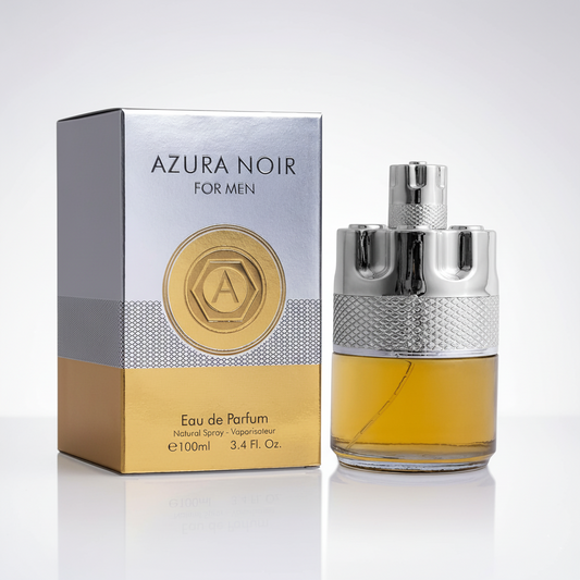 Azura Noir for Men — Eau de Parfum 100ml, Woody Spicy Fragrance, Long Lasting Cologne for Daily Wear