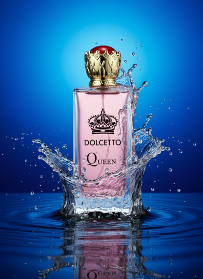 Dolcetto Queen EDP for Women 3.4oz Apple Floral Jasmine Iris
