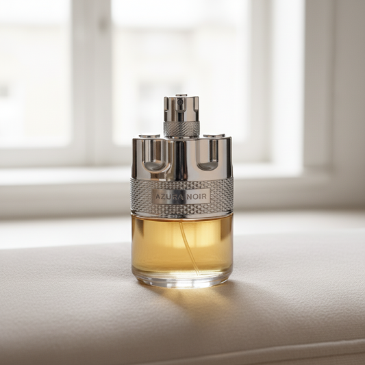 Azura Noir for Men — Eau de Parfum 100ml, Woody Spicy Fragrance, Long Lasting Cologne for Daily Wear