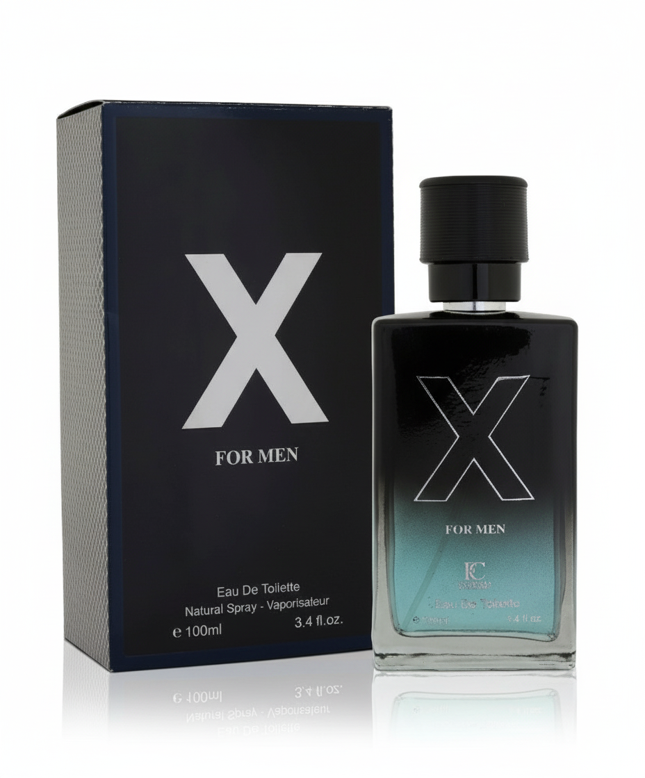 X For Men – Amber Vanilla Cologne | Sophisticated Bold Scent for Everyday Wear 100ml