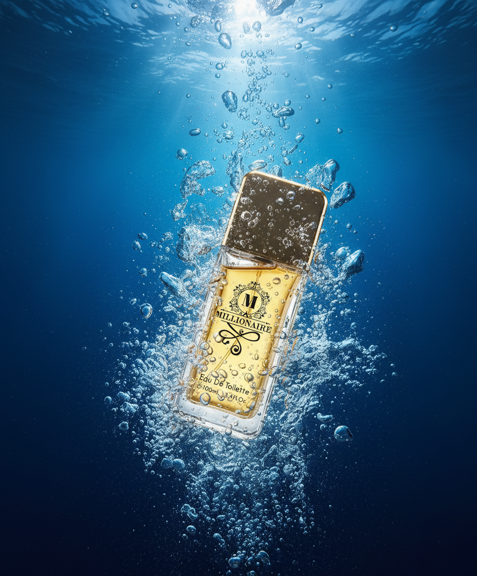 Millionaire for Men — Eau de Toilette 100ml, Citrus and Spicy Blend with Top Notes of Orange, Grapefruit, and Mint; Balanced by Leather, Amber and Patchouli