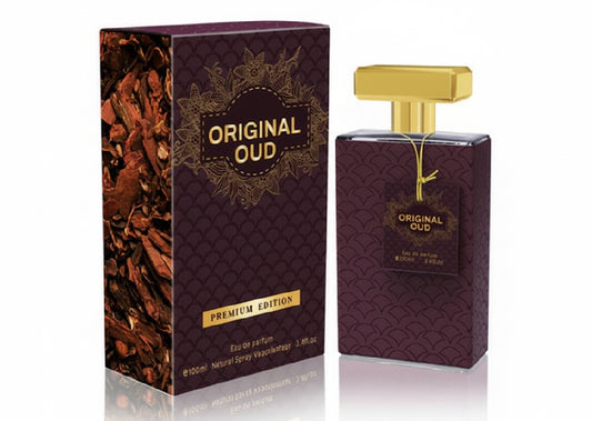 Original Oud Eau de Parfum – Deep Oud, Cardamom & Amber | Bold Elegant Fragrance 100ml