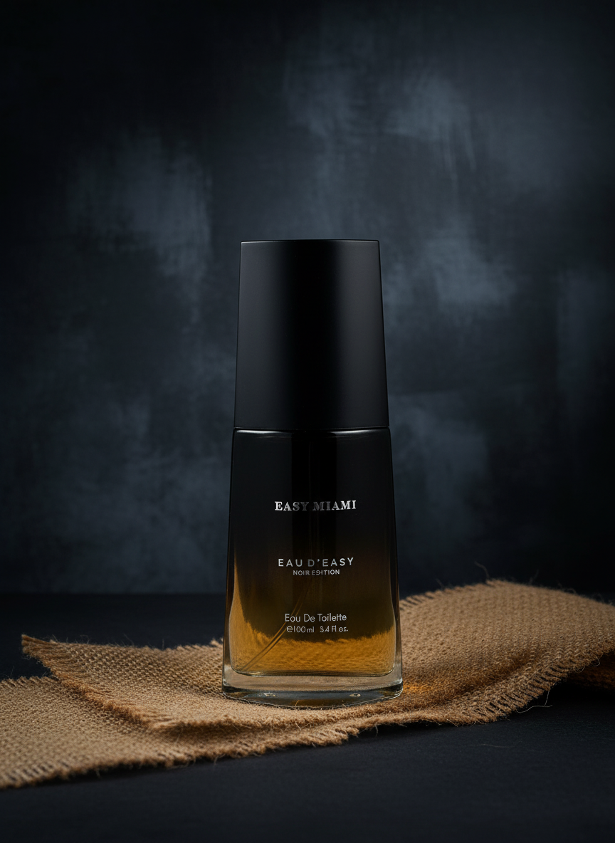 Easy Miami Eau D’Easy – Fresh, Warm, and Woody Cologne | Vibrant Men’s Scent (100 ml)