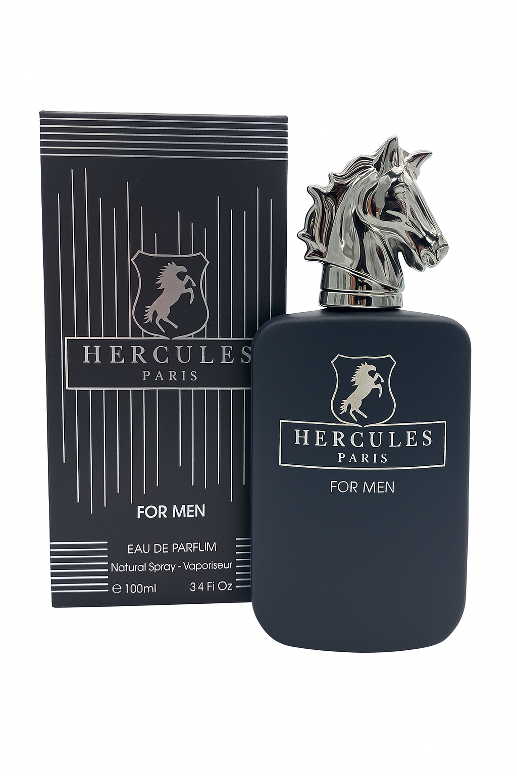 Hercules Paris for Men Eau de Parfum – Warm Vanilla, Apple & Amber | Luxurious Masculine Scent (100ml)