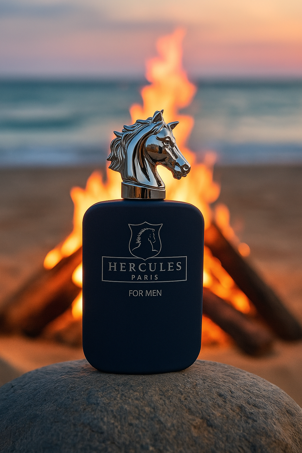 Hercules Paris for Men Eau de Parfum – Warm Vanilla, Apple & Amber | Luxurious Masculine Scent (100ml)