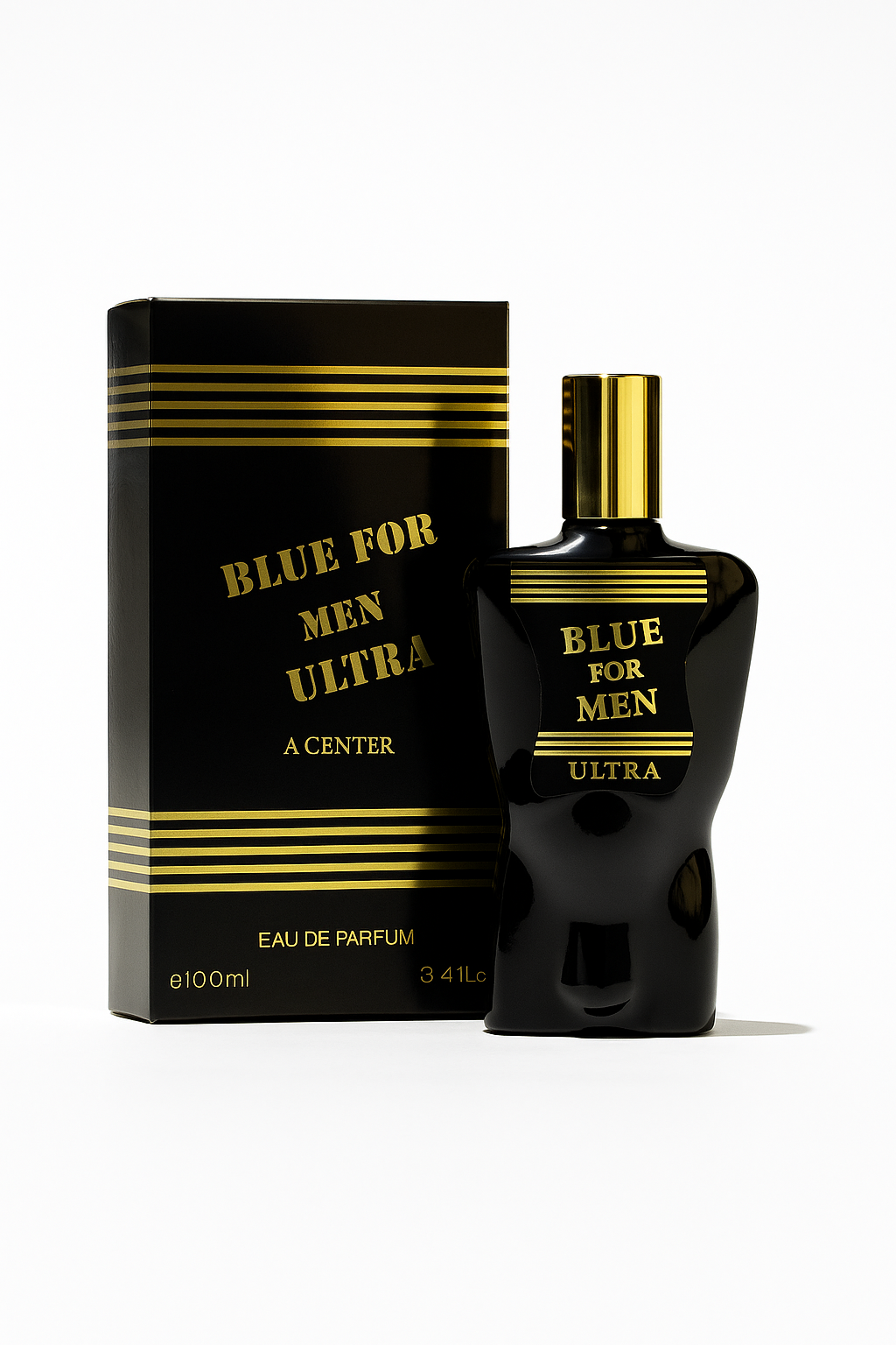 Blue for Men Ultra – Cool Mint & Sweet Vanilla Blend | Signature Masculine Cologne (4.2 Fl Oz)