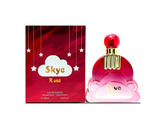 Skye Rose Eau de Parfum for Women – 3.4 fl oz – Sweet Fruity Notes of Berries, Vanilla, Coconut, and Amber for Confident Elegance