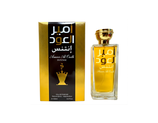 Ameer Al Oudh Intense EDP 3.4oz Oud Amber Vanilla Deep Scent