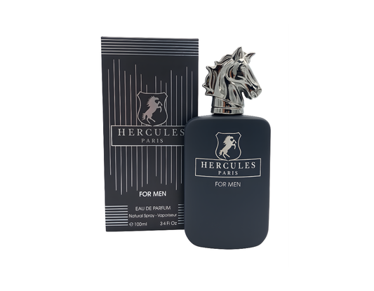 Hercules Paris for Men Eau de Parfum – Warm Vanilla, Apple & Amber | Luxurious Masculine Scent (100ml)