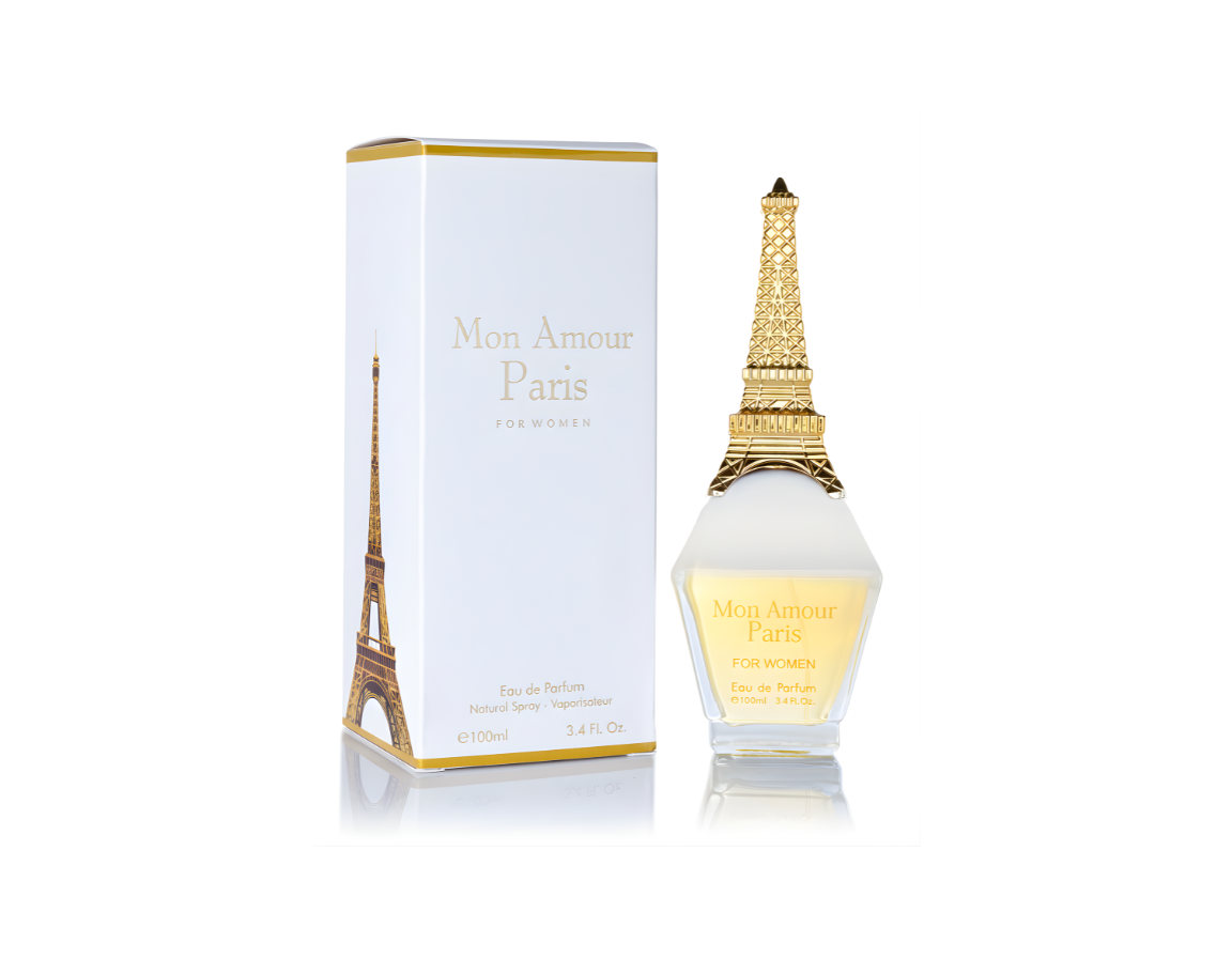 Mon Amour Paris EDP for Women 3.4oz Jasmine Rose Ylang Musk